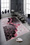 Conceptum Alfombra Multicolor con Impresión Digital 3D de 160 x 230 cm